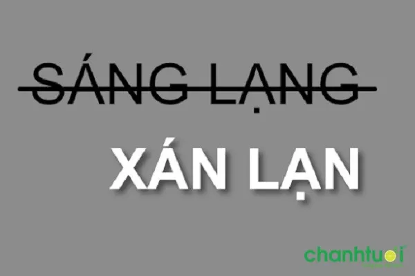 Sáng lạng hay xán lạn