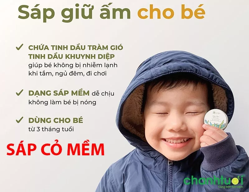 Sáp giữ ấm Cỏ Mềm