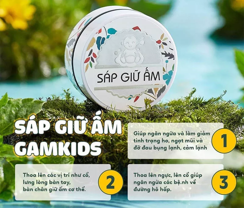 Sáp giữ ấm Gamkids