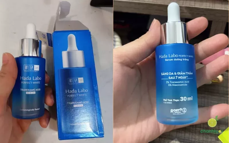 serum dưỡng trắng da hada labo giá cả