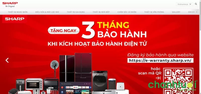 Sharp cung cấp đa dạng mặt hàng