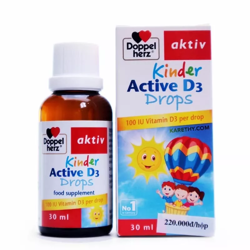 Siro Doppellherz Aktiv Kinder Active D3 Drops