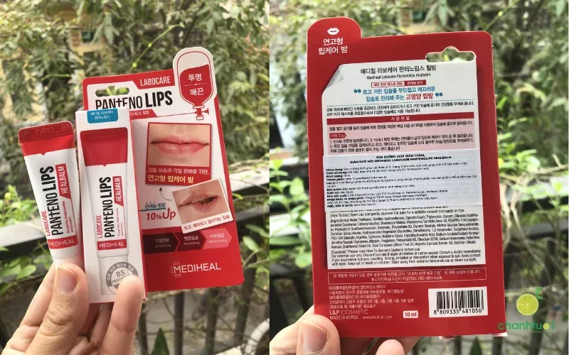 son dưỡng Mediheal màu đỏ 1