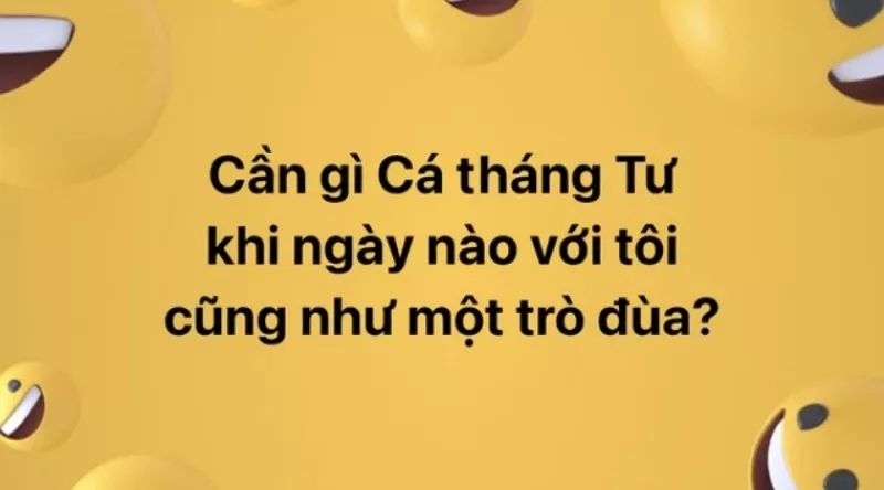 STT Cá tháng Tư