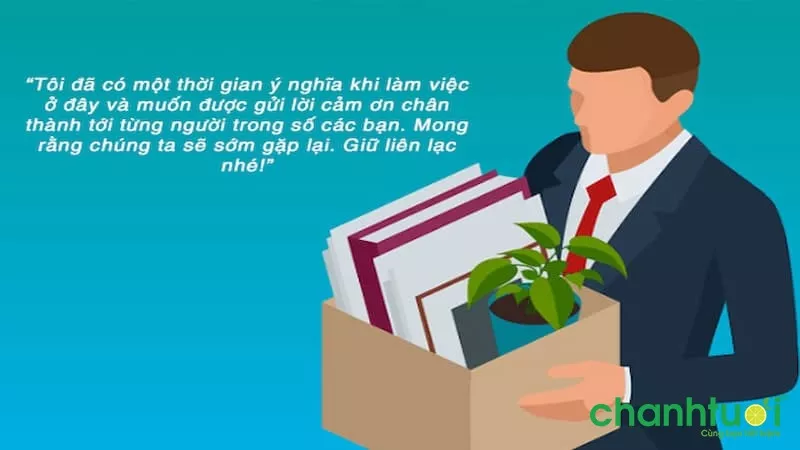 Stt chia tay đồng nghiệp công ty