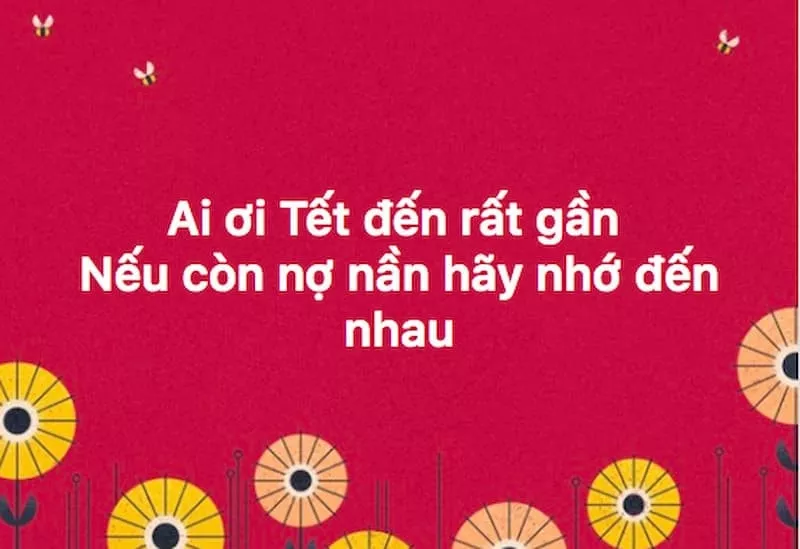 STT đòi nợ cuối năm