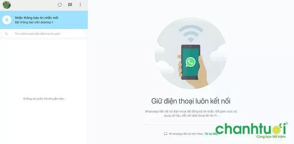 Sử dụng WhatsApp trên máy tính