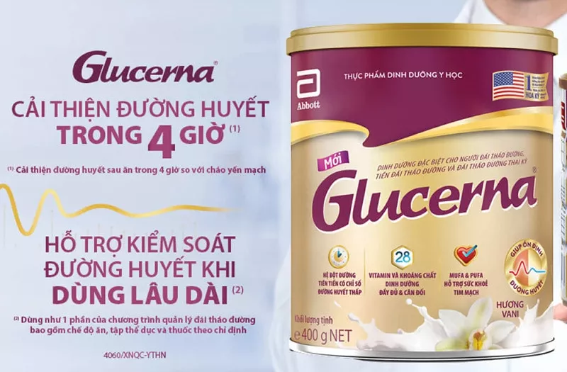 Sữa bột Glucerna Abbott