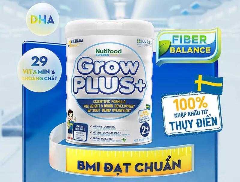 Sữa bột Grow Plus Trắng