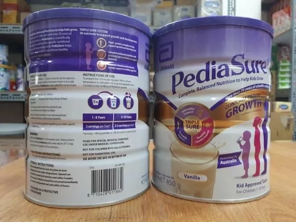 Sữa bột úc Pediasure