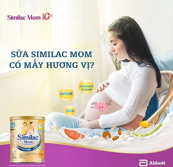 sữa cho bà bầu 3 tháng đầu Similac IQ Mom