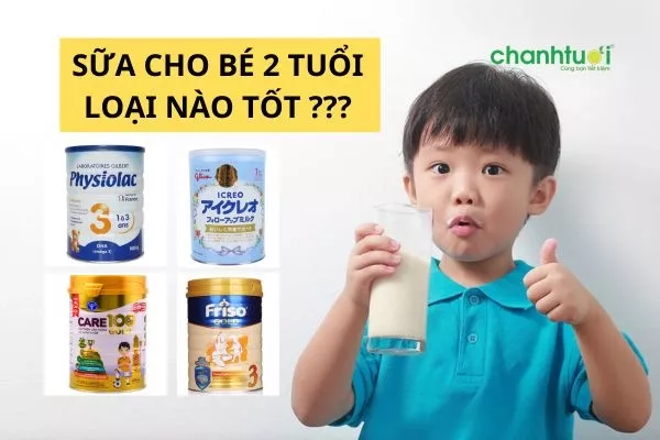 Sữa cho bé 2 tuổi