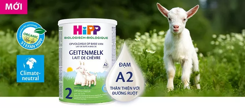 Sữa dê HiPP Organic