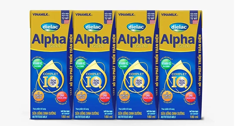 Sữa Dielac Alpha Gold pha sẵn