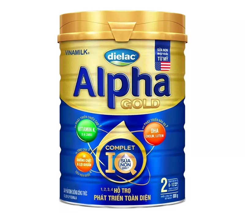 Sữa Dielac Alpha Gold số 2