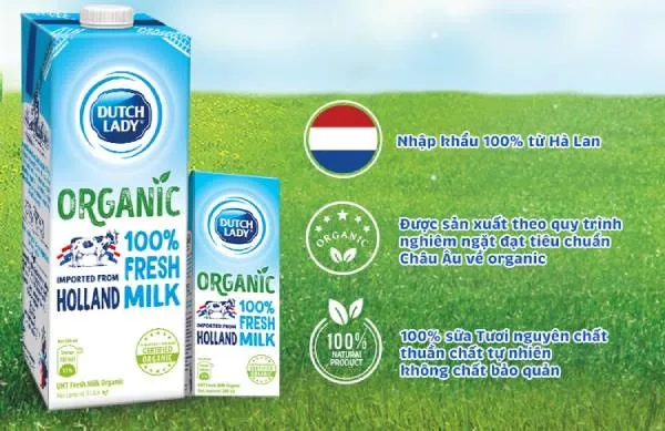 Sữa Dutch Lady Organic