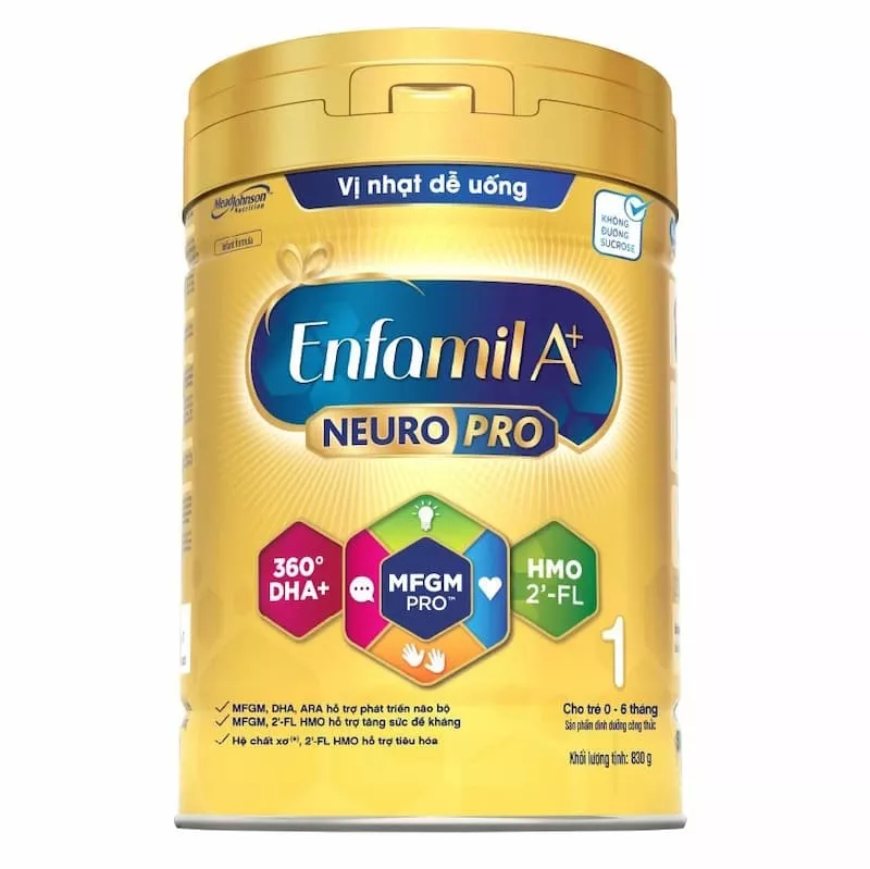 Sữa Enfamil A+ NeuroPro số 1