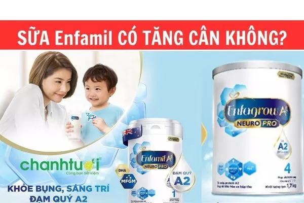 Sữa Enfamil A2 cho bé