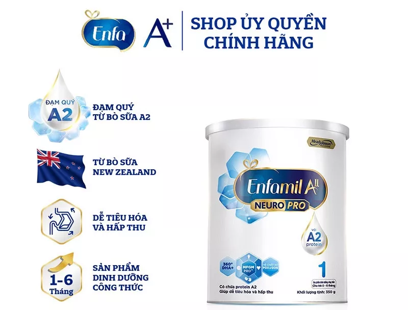 Sữa Enfamil A2 số 1