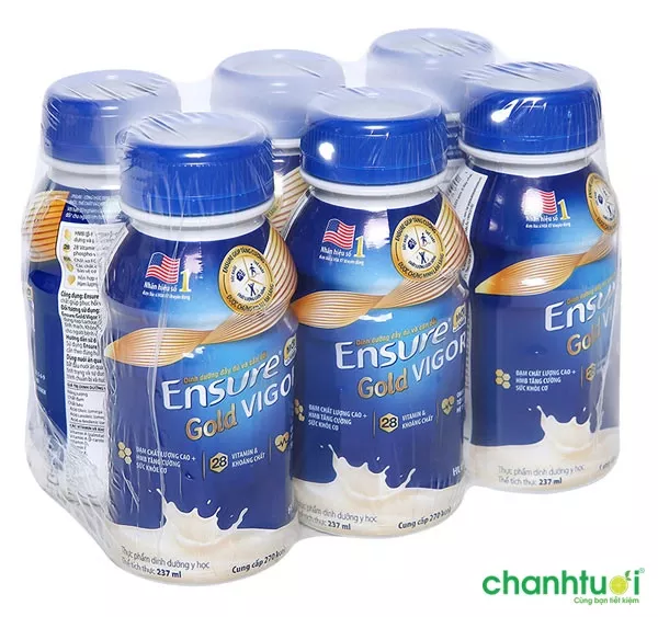 Sữa Ensure Gold lốc 6 chai