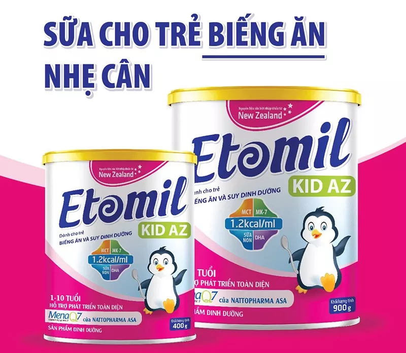 Sữa Etomil Kid AZ