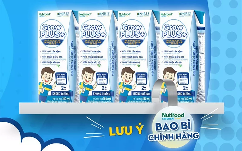 Sữa Grow Plus Trắng pha sẵn