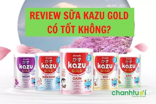 Sữa Kazu Gold cho bé