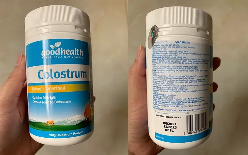 Sữa non Goodhealth Colostrum Powder dạng bột