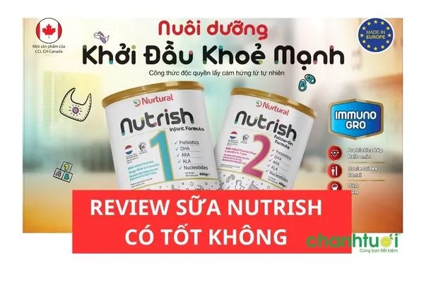 Sữa Nutrish cho bé