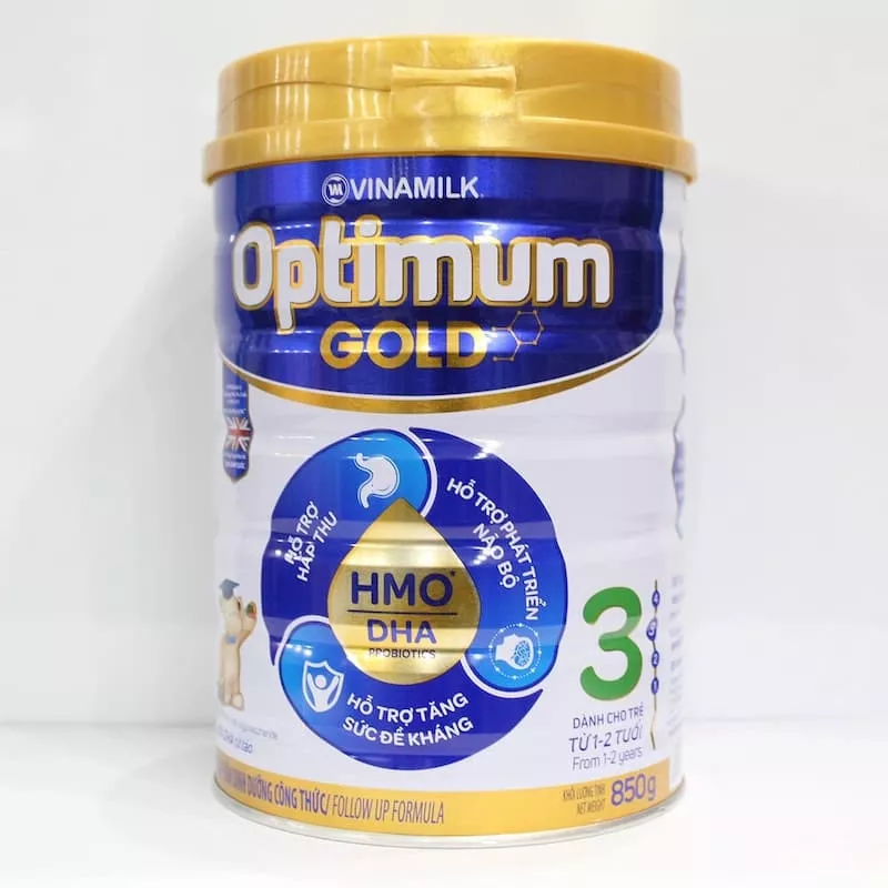 Sữa Optimum cho trẻ 1 tuổi - Hỗ trợ tăng cân, tăng đề kháng