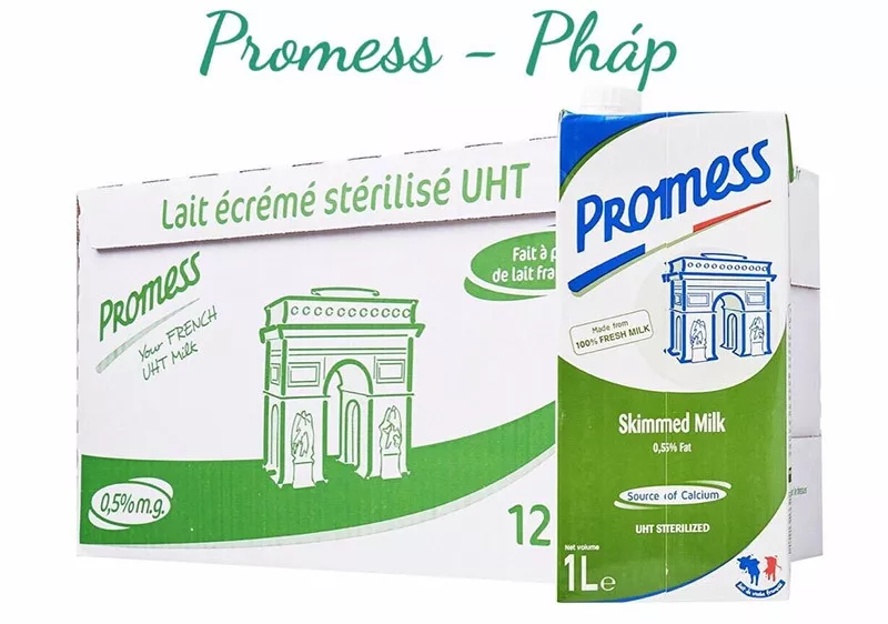 Sữa Promess tách béo