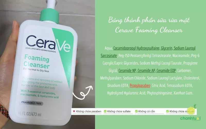 sữa rửa mặt cerave cho da dầu mụn 4