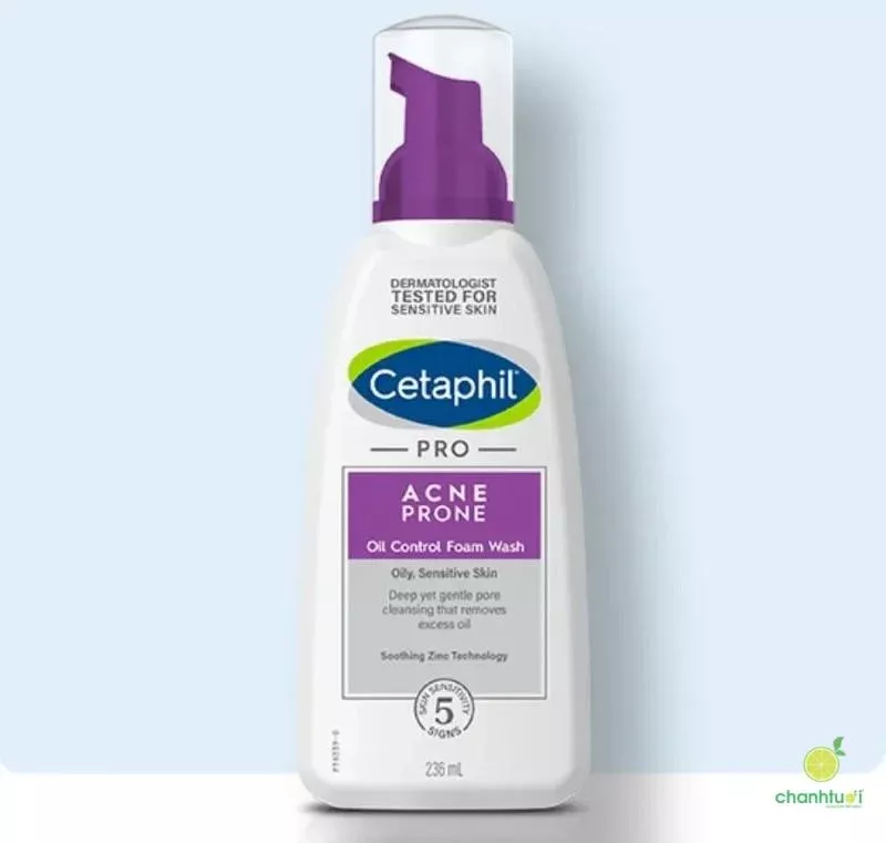 sữa rửa mặt Cetaphil cho da dầu mụn