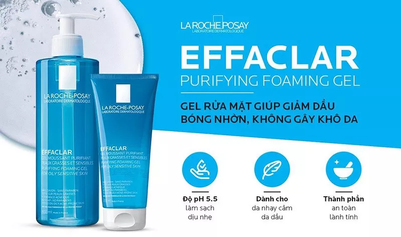 Sữa rửa mặt La Roche-Posay cho bà bầu