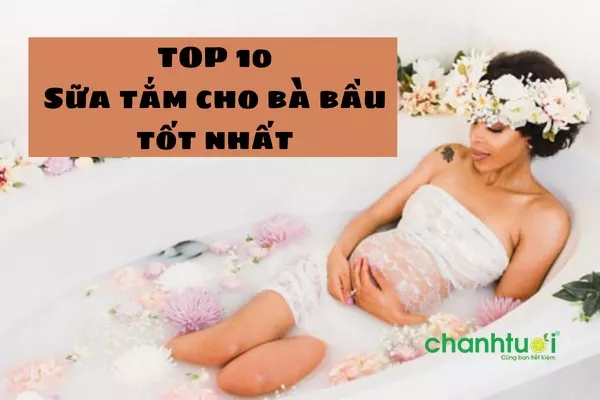 Sữa tắm cho bà bầu