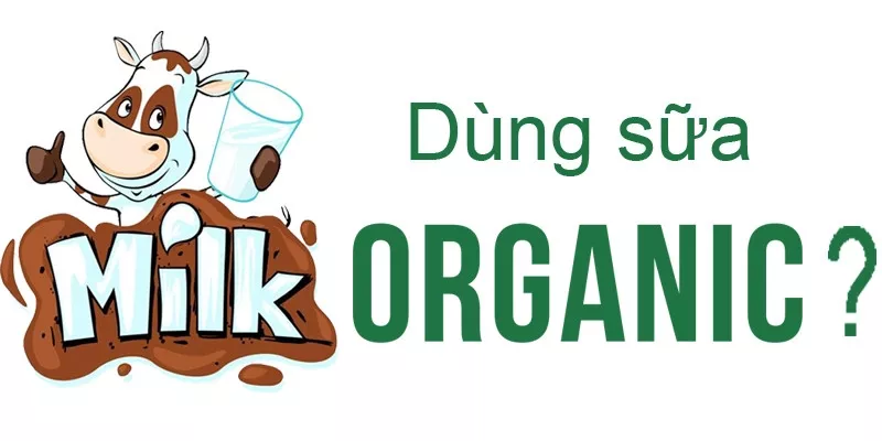 Sữa tươi organic cho bé