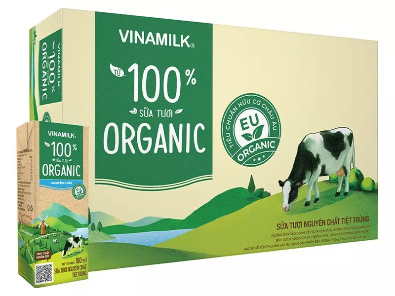 Sữa tươi Vinamilk Organic