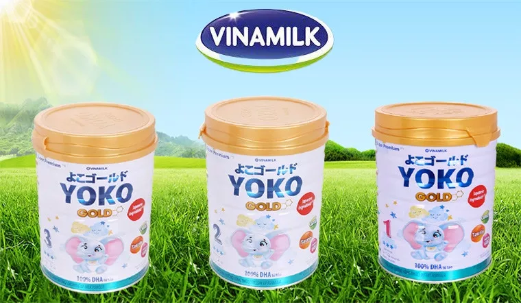 Sữa Yoko Gold 2 - Hỗ trợ phát triển trí não và chiều cao