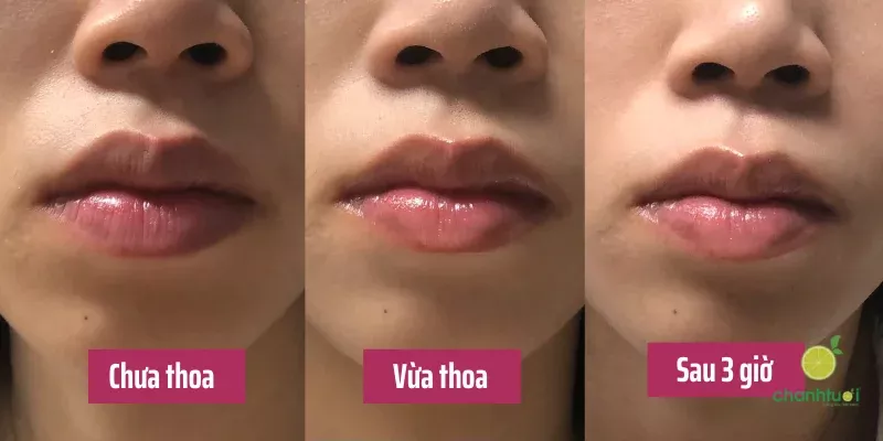 Swatches son dưỡng Mizumi Clear