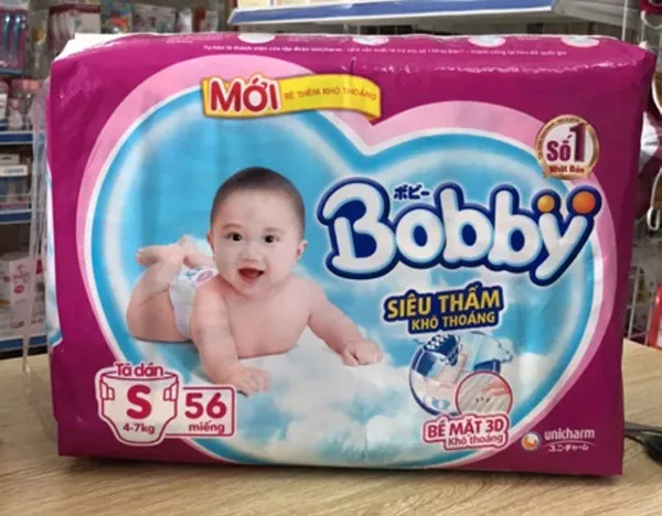 Tã dán Bobby cho bé