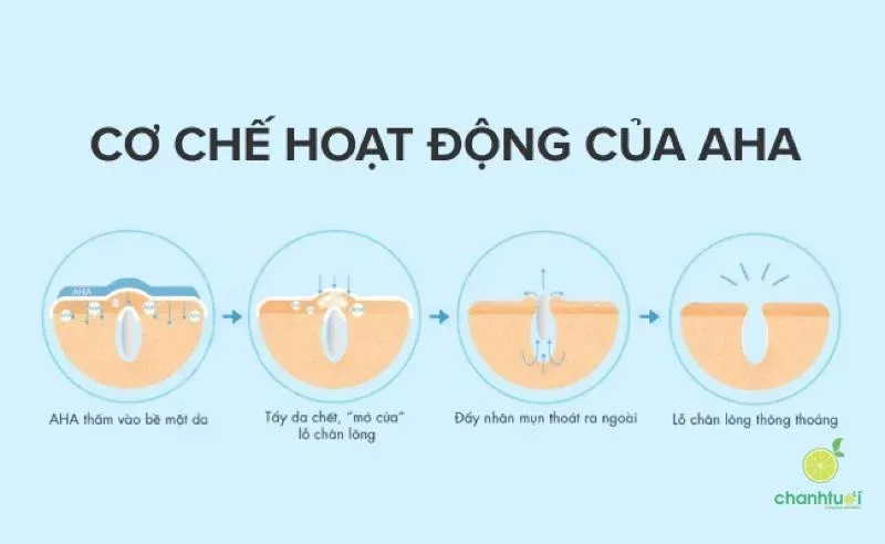 Tẩy da chết AHA và BHA 2