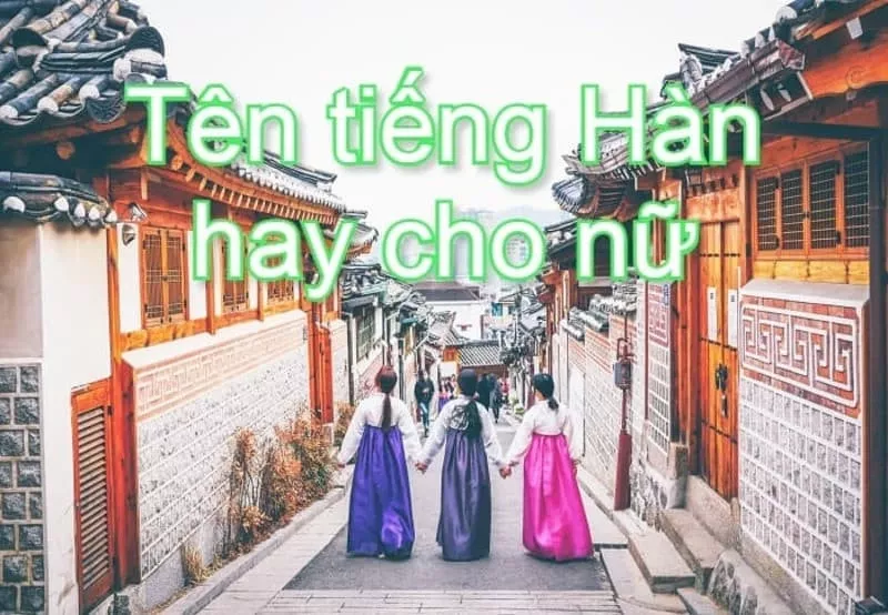 Tên TikTok hay bằng tiếng Hàn