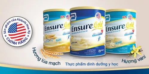 Thành phần dinh dưỡng của sữa Ensure Gold