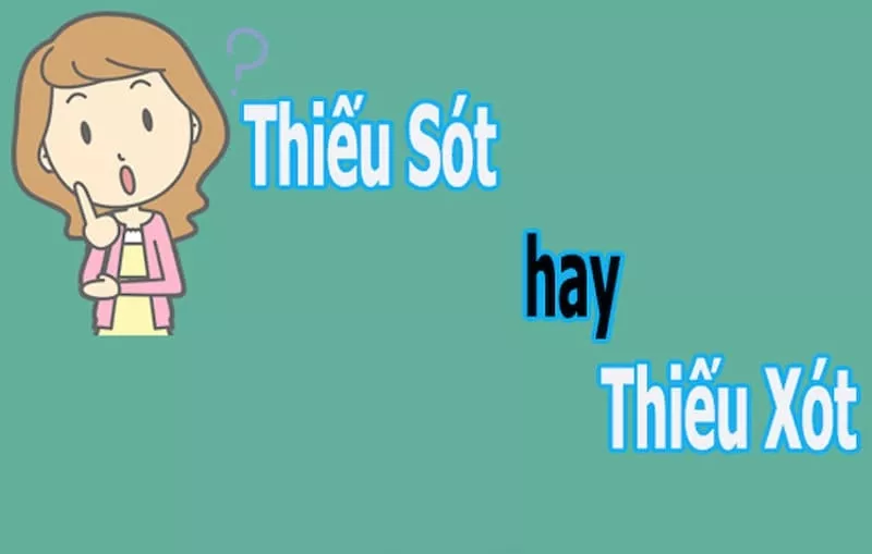 Thiếu Xót hay Thiếu Sót viết thế nào mới đúng chính tả?