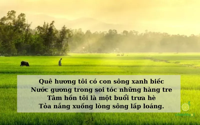 thơ về quê hương 1