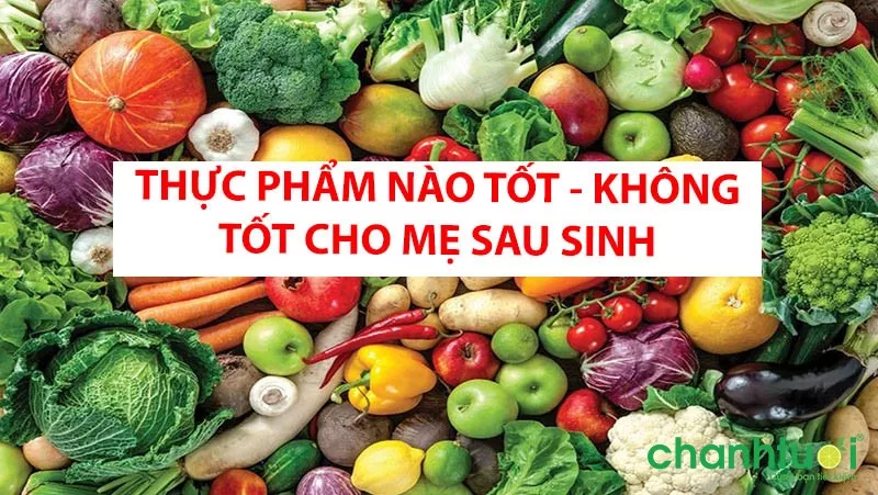 Thực phẩm gây mất sữa