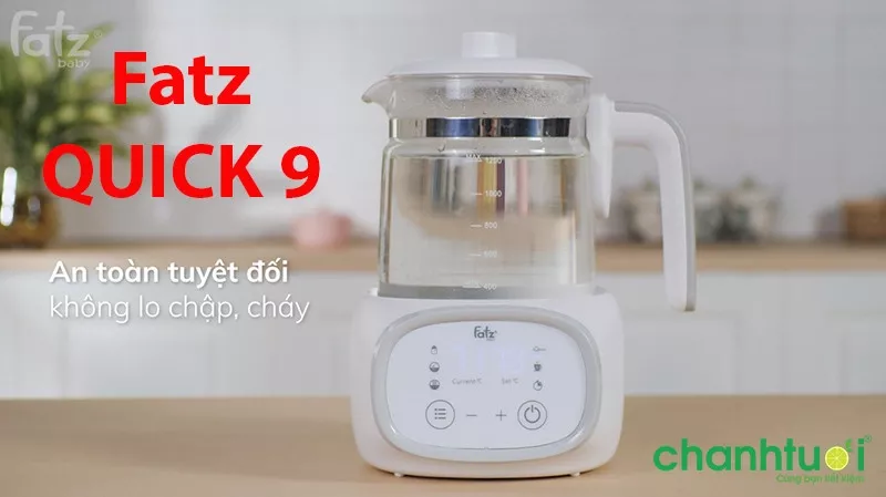 Thương hiệu ấm đun nước pha sữa Fatz Quick 9