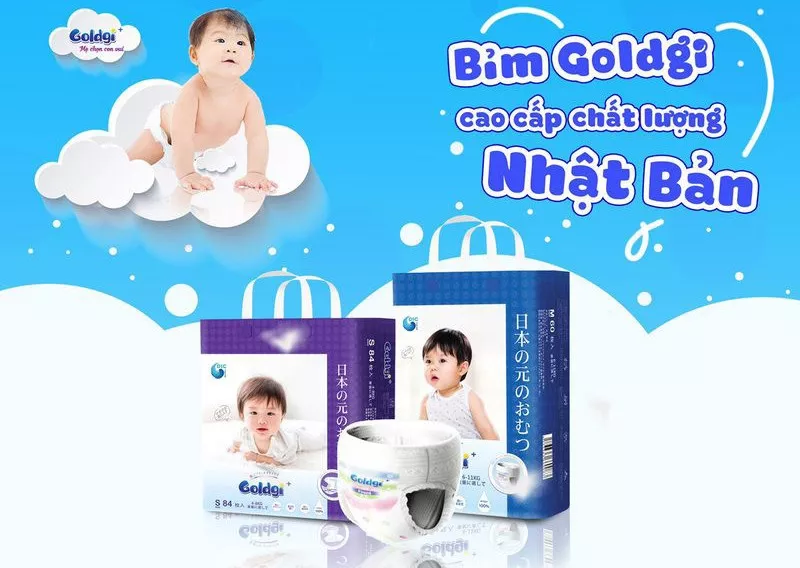 Thương hiệu bỉm Goldgi