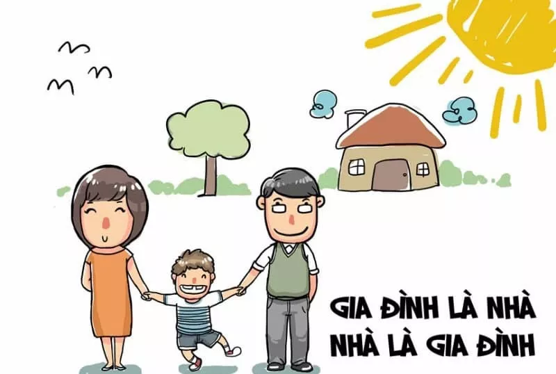 Tình cảm gia đình ấm áp