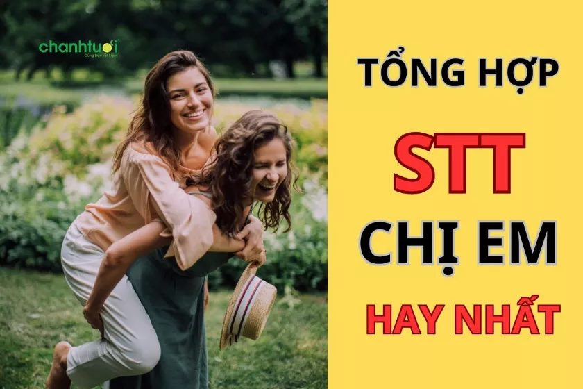 Tổng hợp 100+ STT chị em xã hội, ruột thịt tình cảm nhất